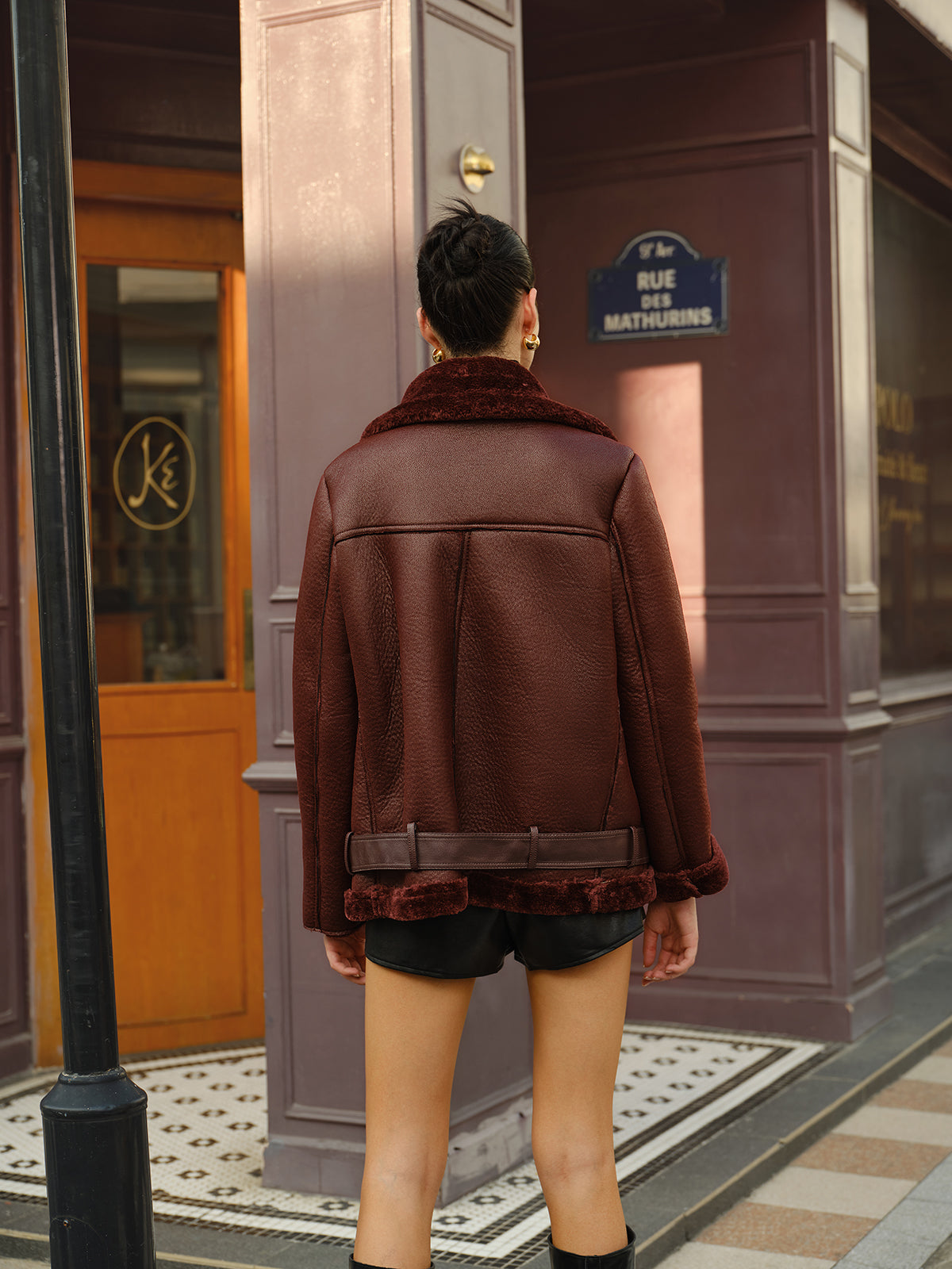 Elara™ | Burgundy Teddy