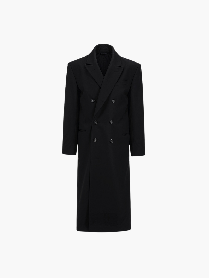 Velouré Oversized Coat