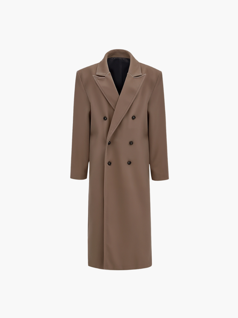 Velouré Oversized Coat