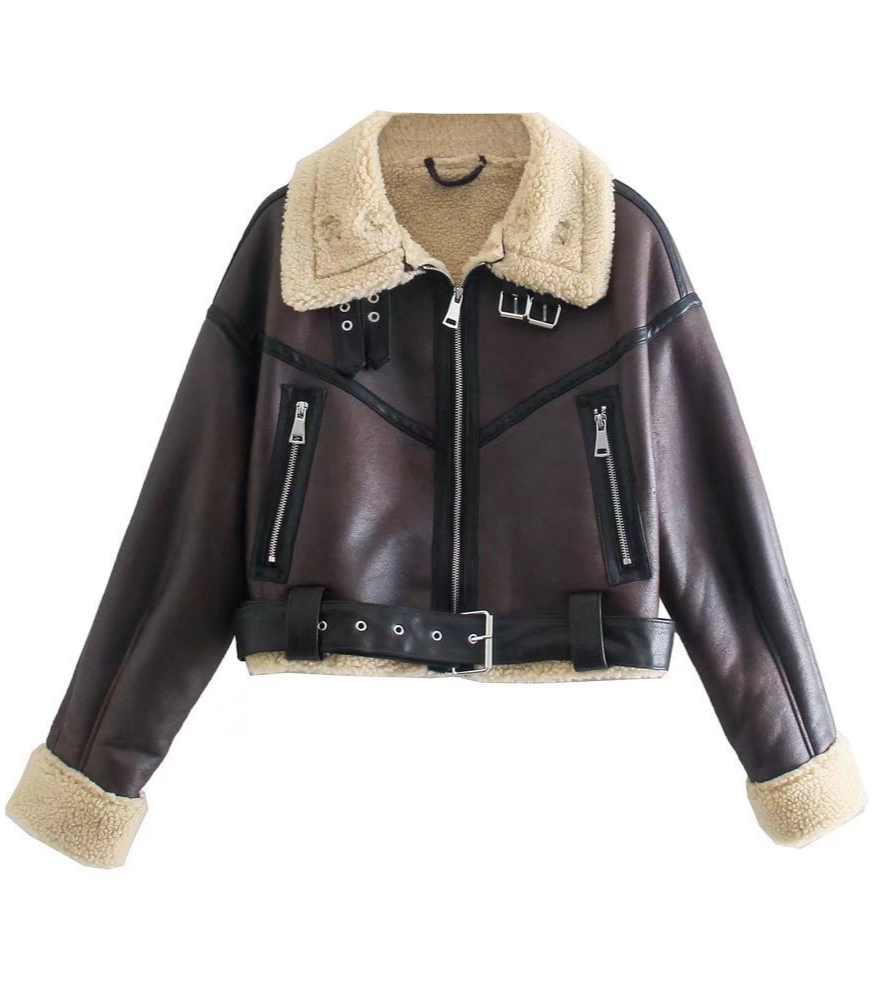 Hannah™ | Leather Jacket