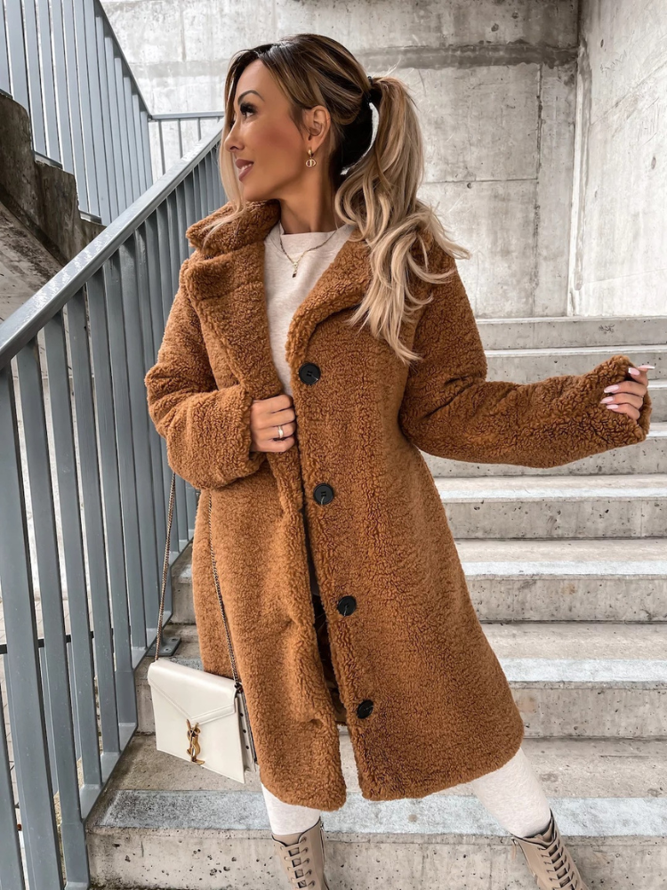 Helena™ | Cozy Long Jacket