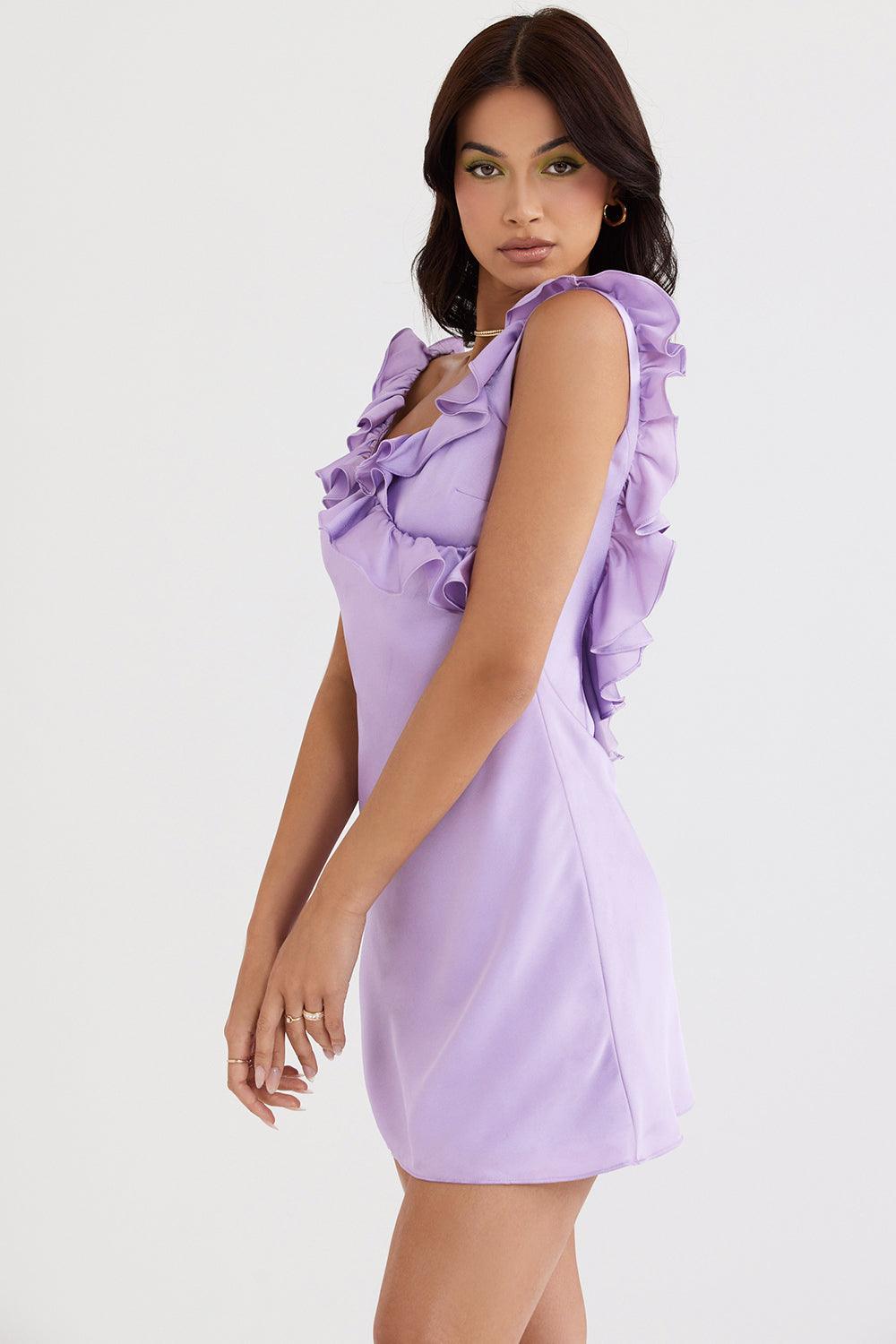 Zinnia - Mini Ruffle Dress